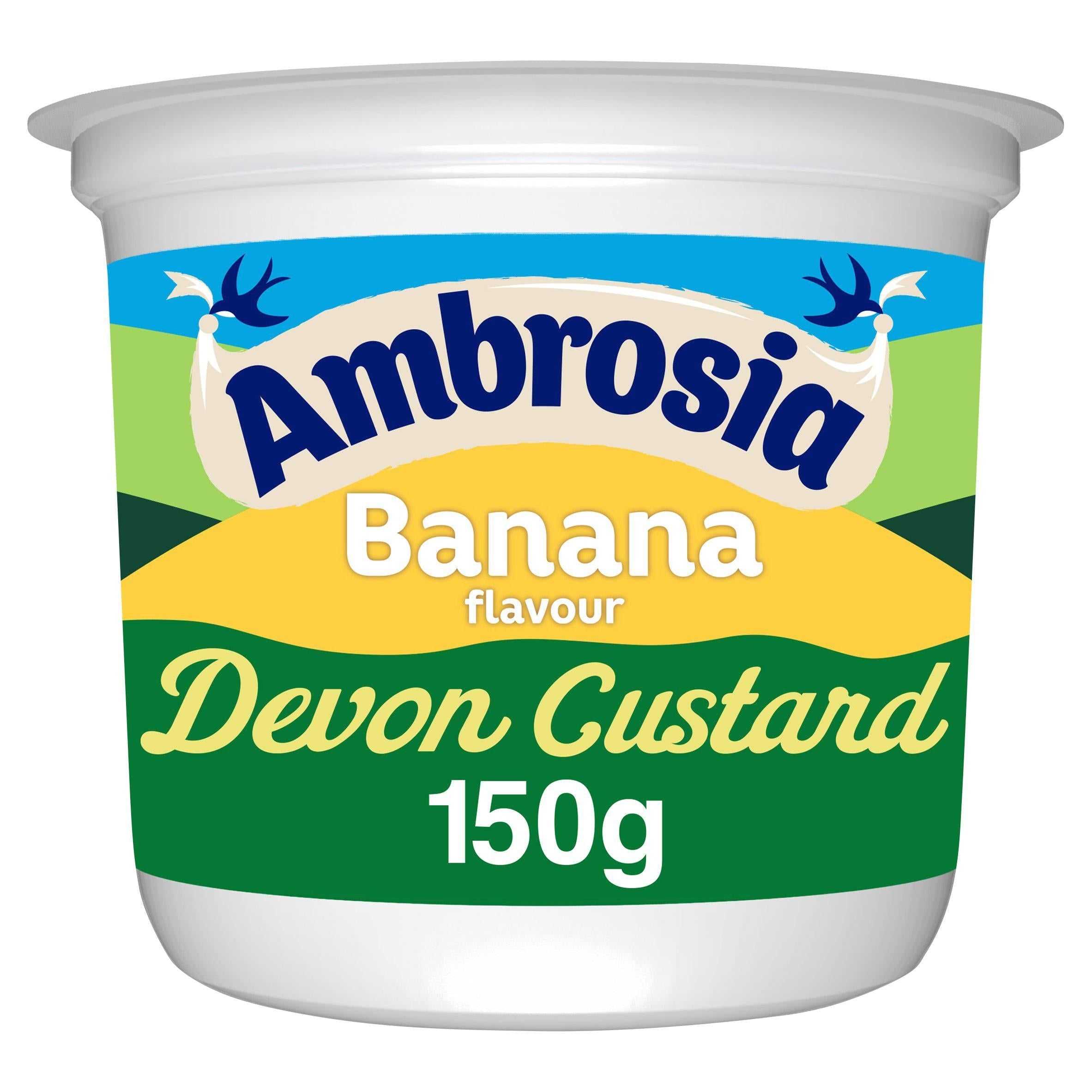 Ambrosia Banana Devon Custard Pot 150g - McGrocer