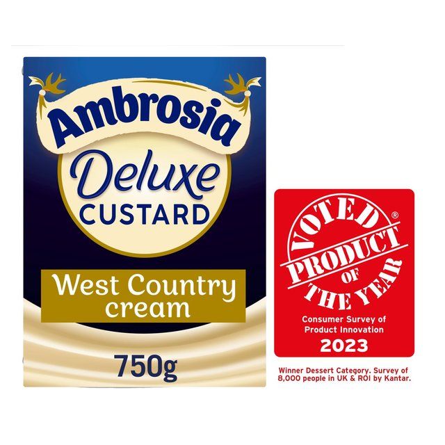 Ambrosia Deluxe West Country Cream Custard    750g - McGrocer