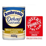 Ambrosia Deluxe West Country Cream Custard Can   400g - McGrocer