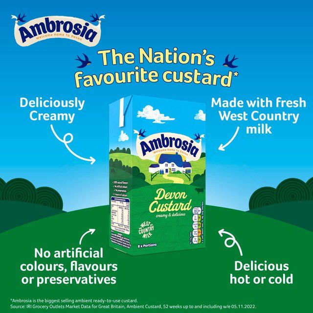 Ambrosia Devon Custard   1kg - McGrocer