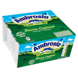 Ambrosia Devon Custard Pots   4 x 125g - McGrocer