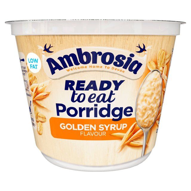 Ambrosia Ready to Eat Porridge Golden Syrup   210g - McGrocer