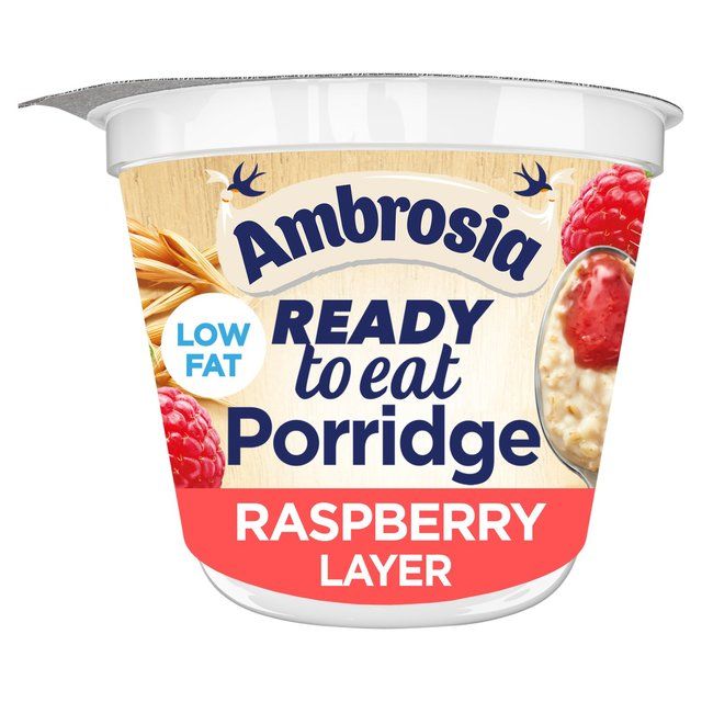 Ambrosia Ready To Eat Porridge with Raspberry Layer   210g - McGrocer