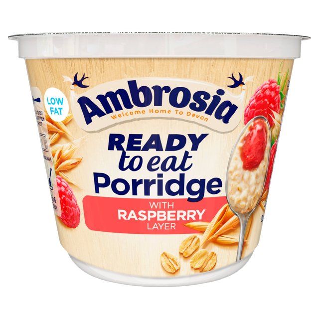 Ambrosia Ready To Eat Porridge with Raspberry Layer   210g - McGrocer