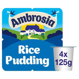 Ambrosia Rice Pudding    4 x 125g - McGrocer