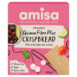 Amisa Organic Gluten Free Quinoa Fibre Plus Crispbread   100g - McGrocer