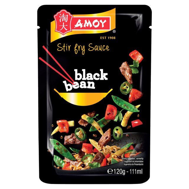 Amoy Aromatic Black Bean Stir Fry Sauce   120g - McGrocer