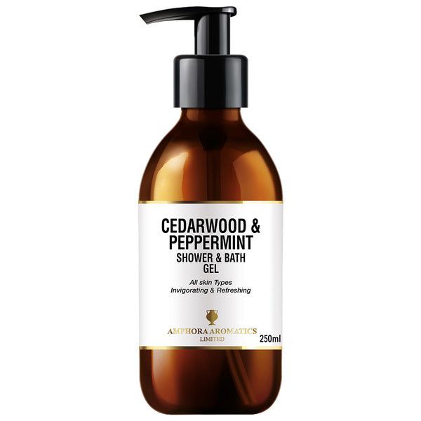 Amphora Aromatics Cedarwood & Peppermint Shower Gel 250ml - McGrocer