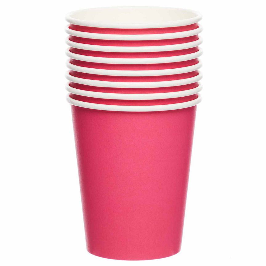 Amscan 8 Bubblegum Paper Cups - McGrocer