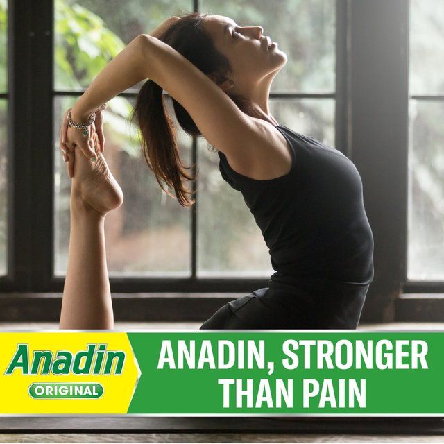 Anadin Original Aspirin Pain Relief Headache Caplets   16 per pack - McGrocer