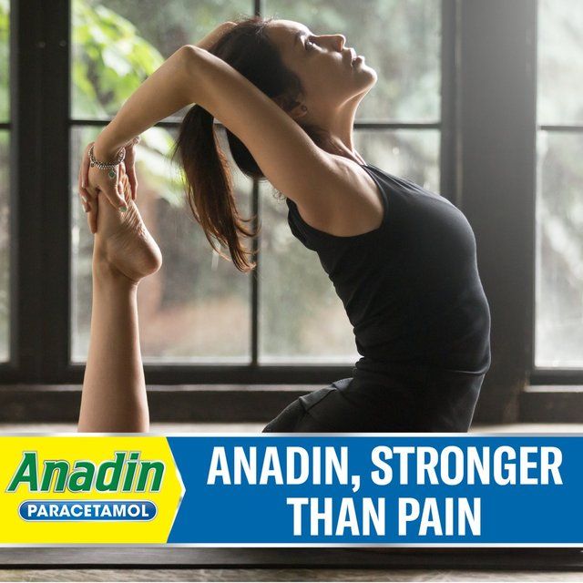 Anadin Paracetamol Pain Relief for Headaches Cold & Flu Tablets 16    16 per pack - McGrocer
