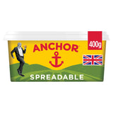 Anchor Spreadable Blend of Butter & Rapeseed Oil Spread 400g - McGrocer