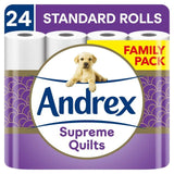 Andrex Supreme Quilts 24 Rolls   24 per pack - McGrocer