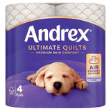 Andrex Supreme Quilts Toilet Roll   4 per pack - McGrocer