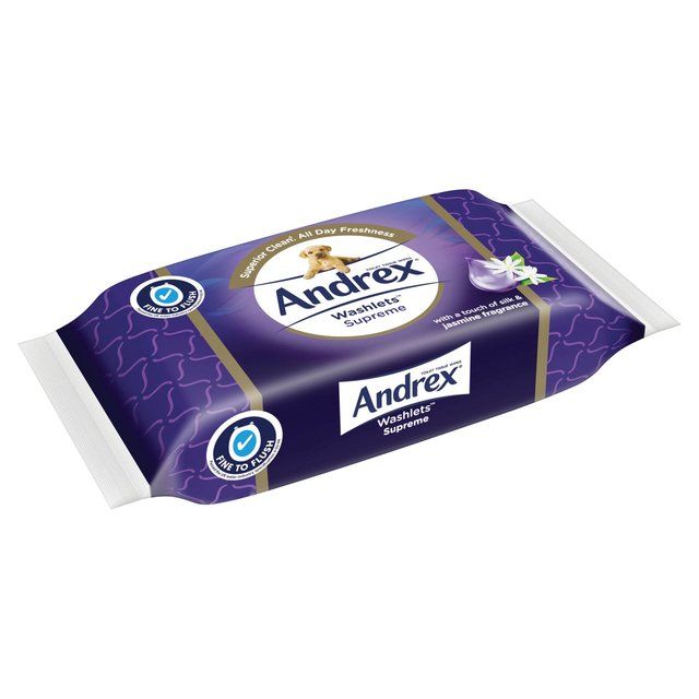 Andrex Supreme Washlets   40 per pack - McGrocer