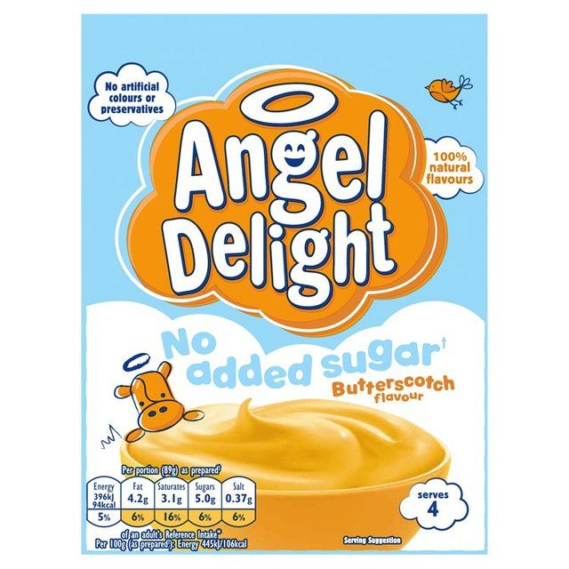 Angel Delight Butterscotch No Added Sugar   47g - McGrocer