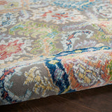 Ankara Grey Patterned Rug in 2 Sizes - McGrocer