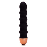 Ann Summers Rippled Silicone Vibrator Black - McGrocer