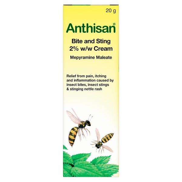 Anthisan Cream Relief from Insect Bites and Stings 20g - McGrocer
