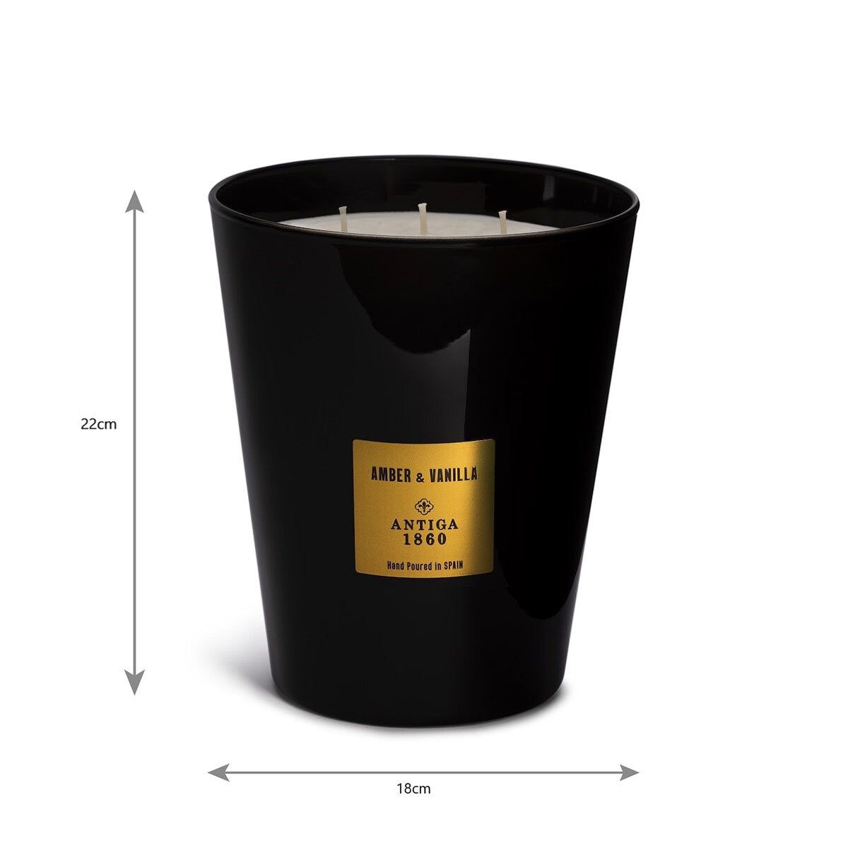 Antiga 1860 3 Wick Candle in 2 Fragrances - McGrocer