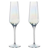 Anton Studio Designs Palazzo Flute Glasses Set of 2 300ml Lustre   2 per pack - McGrocer