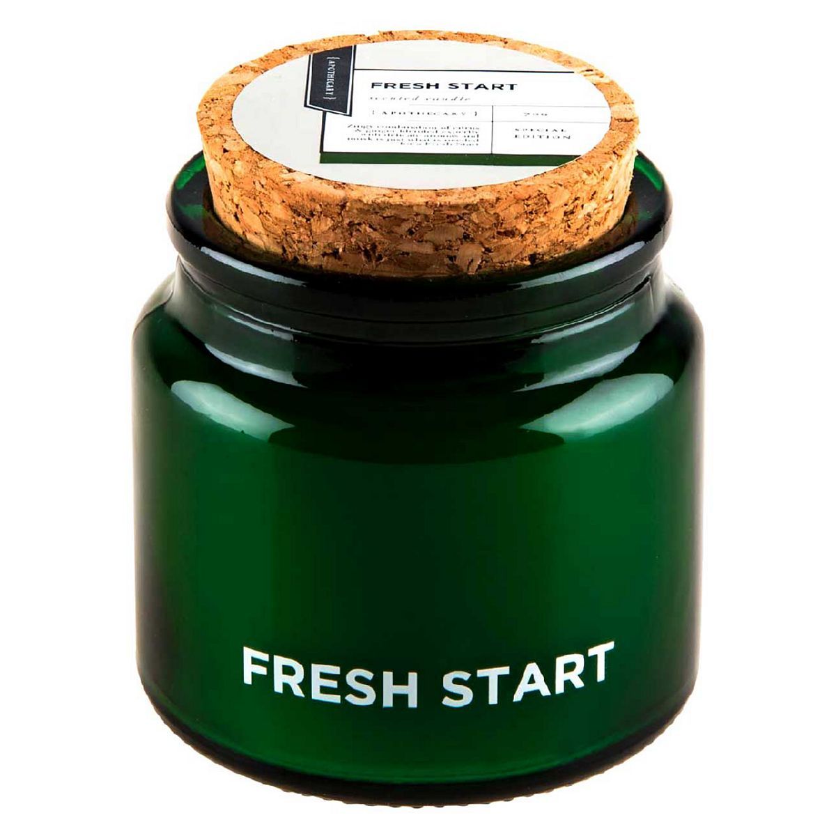 Apothecary Small Scented Candle Fresh Start 70g - McGrocer