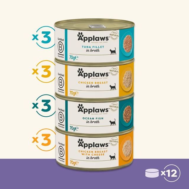 Applaws Cat Tin Multipack Supreme Collection   12 x 70g - McGrocer