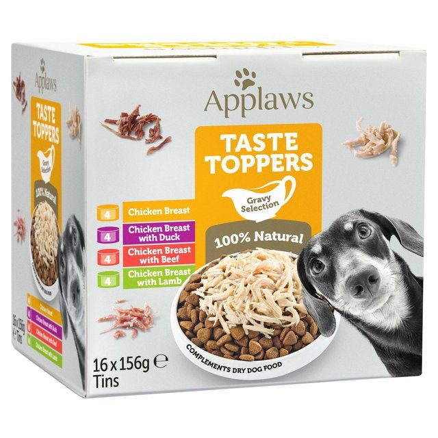 Applaws Taste Topper Dog Gravy Tin Mixed Multipack   16 x 156g - McGrocer