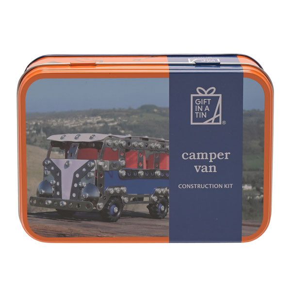 Apples To Pears Gift In A Tin Camper Van Construction Kit - McGrocer