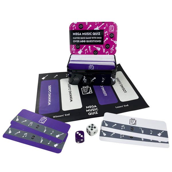 Apples To Pears Quiz In A Tin Mega Music Quiz - McGrocer