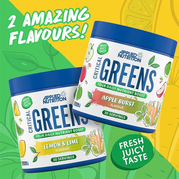 Applied Nutrition Critical Greens Powder Lemon & Lime 150g - McGrocer