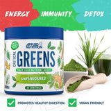 Applied Nutrition Critical Greens Powder Lemon & Lime 150g - McGrocer