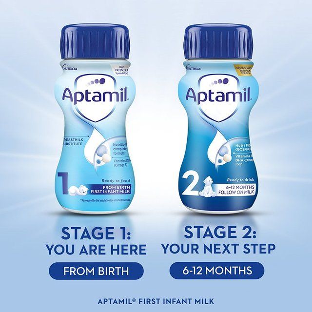 Aptamil 1 First Baby Milk Formula Liquid from Birth    1L - McGrocer