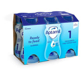 Aptamil 1 First Infant Baby Milk Formula Liquid Ready to Feed from Birth   6 x 200ml - McGrocer