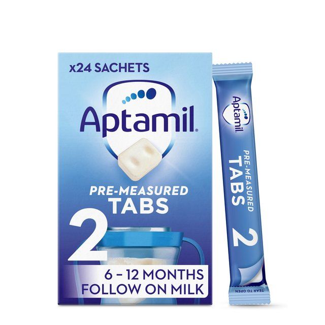 Aptamil 2 Follow On Baby Milk Formula Tabs 6-12 Months    120 per pack - McGrocer
