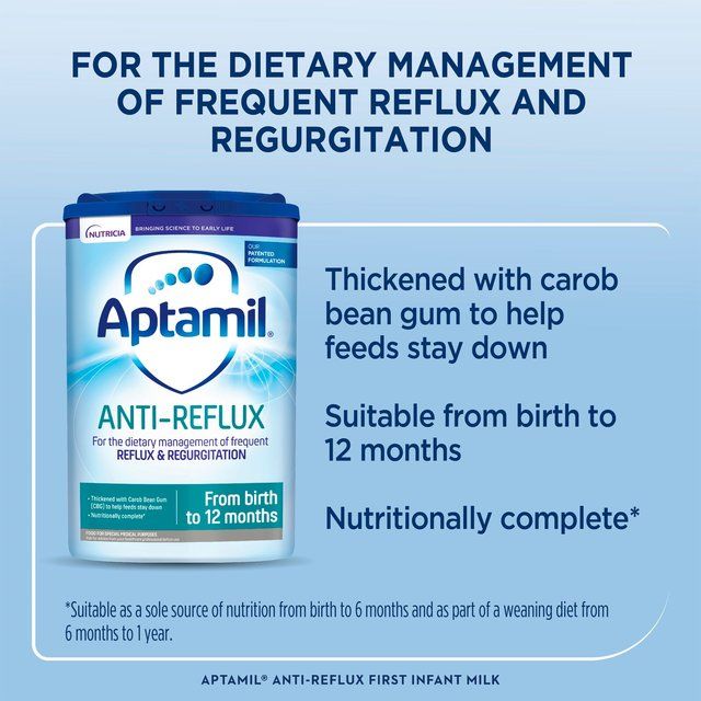 Aptamil Anti-Reflux Baby Milk Formula Powder from Birth to 12 Months    800g - McGrocer