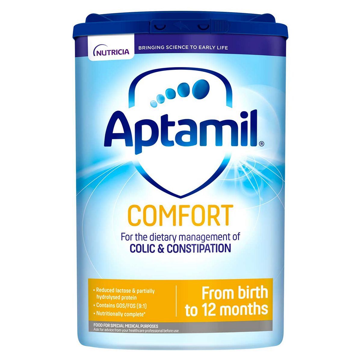 Aptamil Comfort Baby Milk Formula Powder from Birth to 12 Months 800g - McGrocer