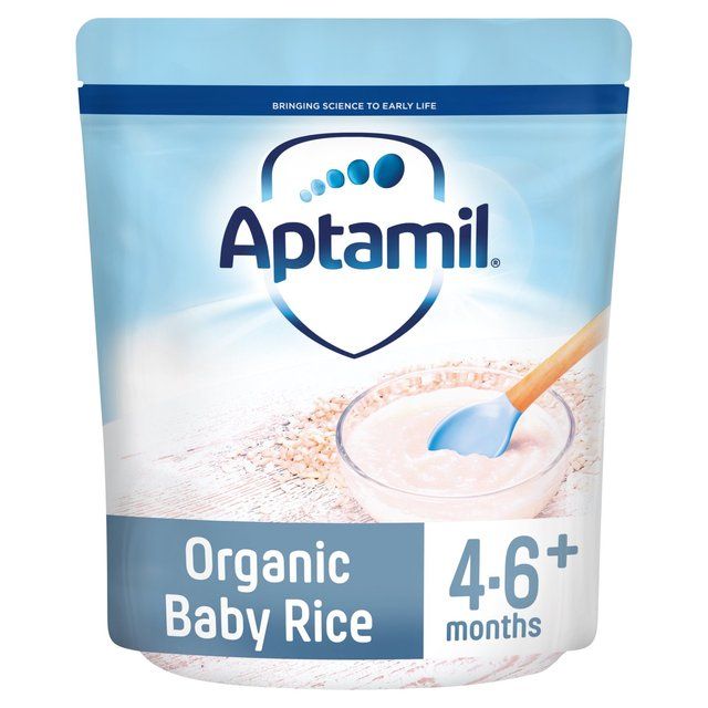 Aptamil Organic Baby Rice Cereal 4 mths+   100g - McGrocer