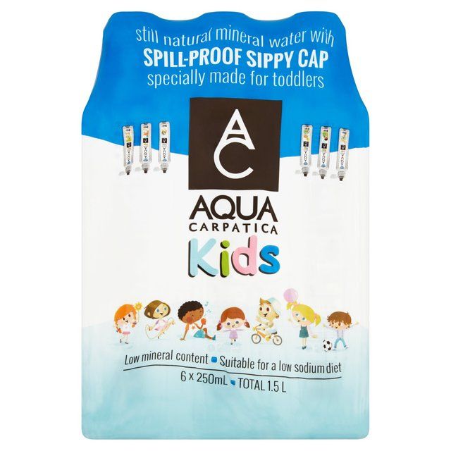 AQUA Carpatica Kids Still Natural Mineral Water   6 x 250ml - McGrocer
