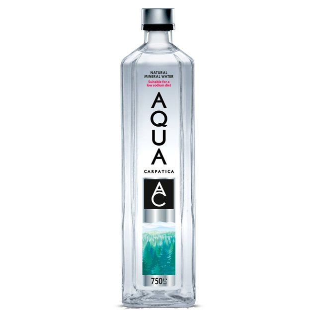 AQUA Carpatica Still Natural Mineral Water Glass Low Sodium & Nitrates   6 x 750ml - McGrocer