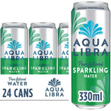 Aqua Libra Sparkling Water   24 x 330ml - McGrocer