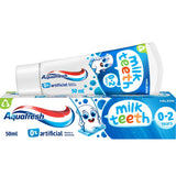 Aquafresh Milk Teeth Gentle Protection 0-2 Years Kids Toothpaste 50ml - McGrocer