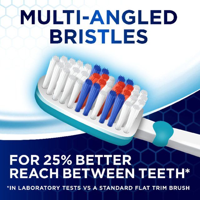 Aquafresh Toothbrush Complete Care For Hard To Reach Areas Medium - McGrocer