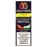 Aquavape Raspberry Menthol 6mg - McGrocer