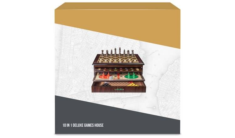 Argos Home 10 in 1 Deluxe Games House - McGrocer