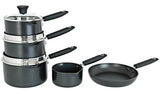 Argos Home 5 Piece Pan Set - Black - McGrocer