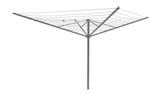 Argos Home 50m 4 Arm All Metal Rotary Airer - McGrocer