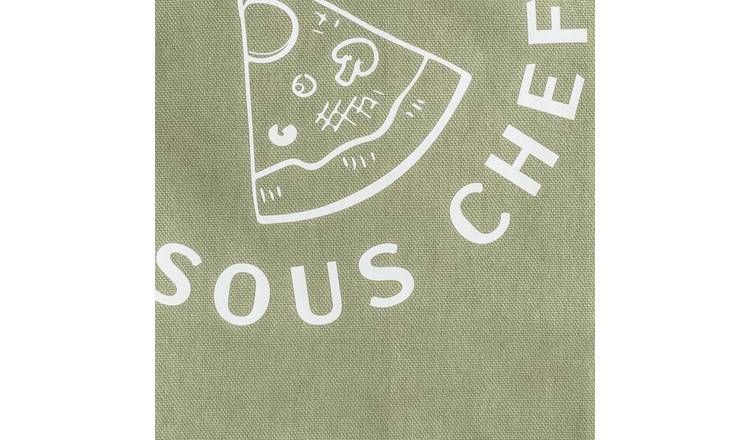 Argos Home Kids Sous Chef Apron - Green - McGrocer