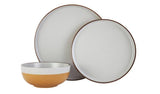Argos Home Loft Living Speckle 12 Piece Dinner Set - Mustard - McGrocer