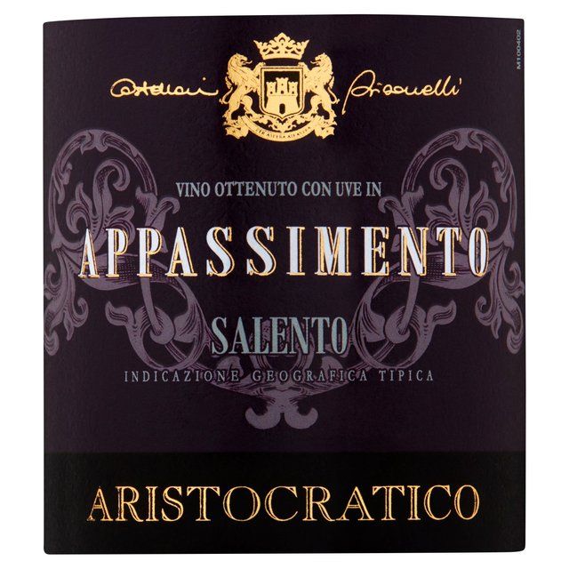 Aristocratico Appassimento Salento   75cl - McGrocer